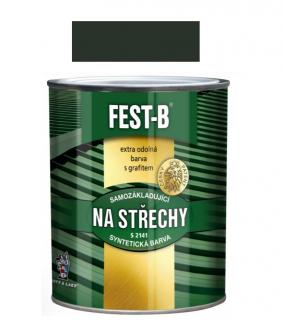 Barvy a laky Hostivař FEST- B zeleň tmavá 0.8L ( )