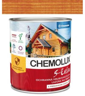 Chemolak Chemolux S Extra S-1025 0,75l červený ( )