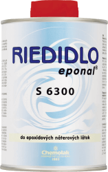 Chemolak S 6300 ředidlo do epoxidových barev 0,8 l ( )