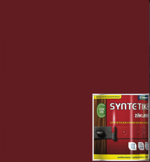 Chemolak Syntetika 4,5 l červenohnědá ( )