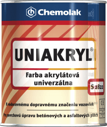 Chemolak Uniakryl S 2822 0610 žlutá 5 kg ( )