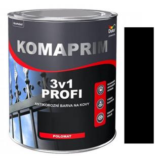 Dulux KOMAPRIM PROFI 3v1/0,75L RAL 9005 Černý ( )