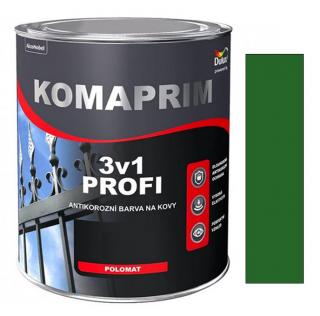 Dulux KOMAPRIM PROFI 3v1/2,5L RAL 6001 Středně zelený ( )