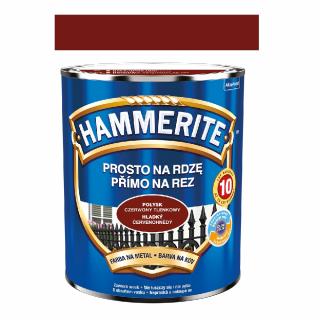 Hammerite na rez, hladký červenohnědý 2,5l ( )