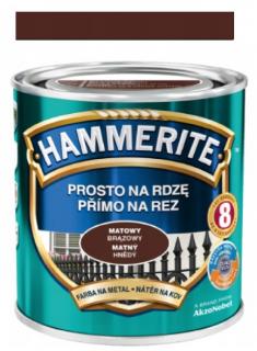 Hammerite na rez, matný hnědý 0,7l ( )