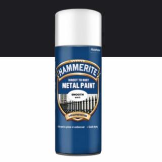 Hammerite přímo na rez sprej hladký černý 400ml ( )