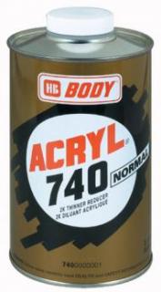 HB BODY Acryl 740 normal ředidlo 1 l ( )