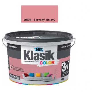 Het Klasik color 4kg 0808 červený cihlový ( )