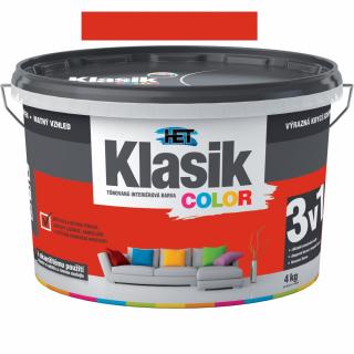 HET Klasik COLOR červený 4kg ( )