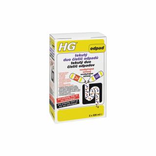 HG DUO tekutý čistič odpadů 2x500ml ( )