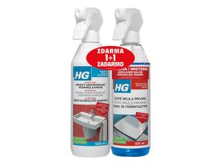 HG vodní kámen 3× silnější + skla a zrcadla 500ml ( )