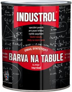 Industrol Barva na tabule S 2122, 0199 černá 0,6 L ( )