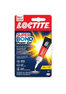 Loctite -lepidloSuper Bond Power Gel,3+1 g ( )