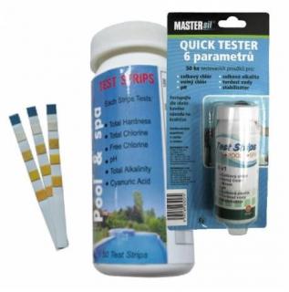 Mastersil QUICK TESTER - PAPÍRKY 6 PARAMETRŮ ( )