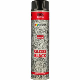 Motip Rallye akrylátový lak, černý lesk, 600 ml ( )