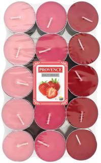 Provence Svíčka čajová jahoda, 30ks ( )