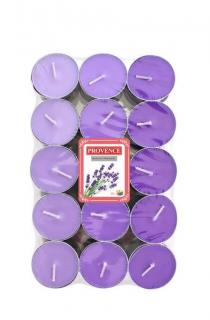 Provence Svíčka čajová levandule, 30ks ( )