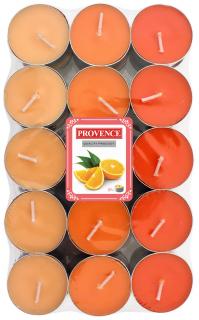 Provence Svíčka čajová pomeranč, 30ks ( )