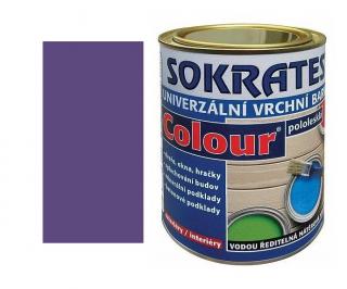 SOKRATES Colour 0360 fialová pololesk 0,7 kg ( )