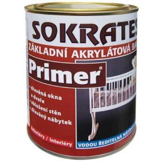 SOKRATES Primer-zákl.akrylát.barva-0100 bílá 0,8kg ( )
