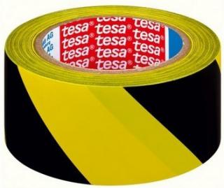 Tesa 60760 Výstražná páska 33 m x 50 mm černo-žlut ( )