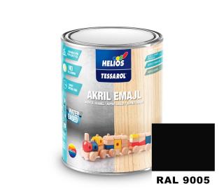 Tessarol email vodouředitelný 0,65 l Matný 9005 ( )