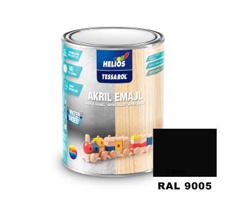 Tessarol email vodouředitelnýl 0,65 l Lesklý 9005 ( )