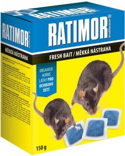UNICHEM RATIMOR měkká návnada Brodifacoum 150 g ( )