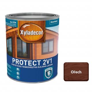 Xyladecor Protect 2v1 - 0,75 l ořech ( )
