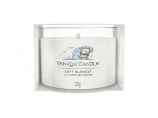 YANKEE CANDLE VOTIVNÍ SVÍČKA PLNĚNÁ VE SKLE SOFT BLANKET ( )