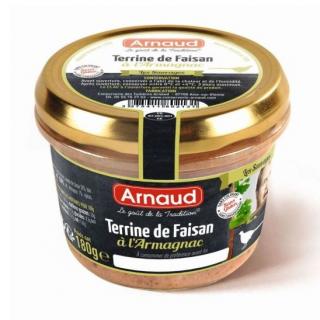 ARNAUD terina bažantí s Armagnacem 180g