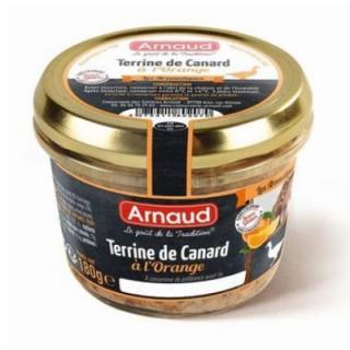 ARNAUD terina kachní s pomerančem 180g