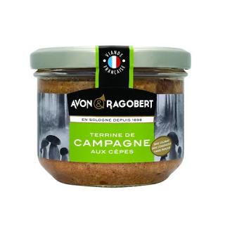AVON &amp; RAGOBERT terina farmářská s hříbky 180g