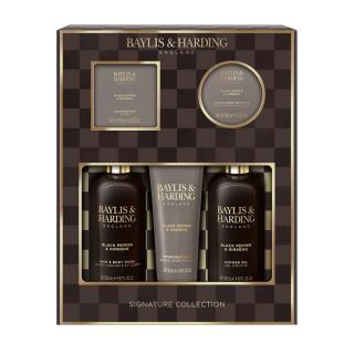 BAYLIS &amp; HARDING - BLACK PEPPER &amp; GINSENG - sada s péčí o tělo, 5 ks