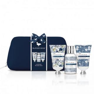 Baylis &amp; Harding Dárková sada péče o tělo v kosmetické taštičce - Lesní zvonky, 4ks