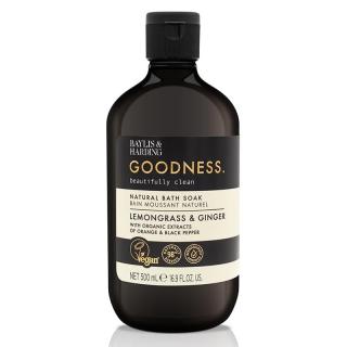 BAYLIS &amp; HARDING - Goodness - Citronová tráva &amp; Zázvor Pěna do koupele, 500 ml