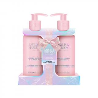 BAYLIS &amp; HARDING - JOJOBA, VANILLA &amp; ALMOND OIL - sada péče o ruce, 2 ks
