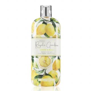 BAYLIS &amp; HARDING Royale Garden - Citron &amp; Bazalka Sprchový gel, 500 ml