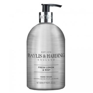 BAYLIS &amp; HARDING TEKUTÉ MÝDLO NA RUCE - LEMON &amp; MINT, 500ML