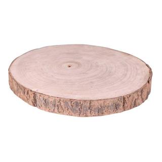 dřevěná podložka z kmene stromu 16cm