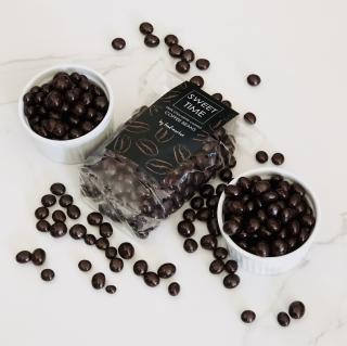 FOOD-MARKET kávová zrna v hořké čokoládě 150g