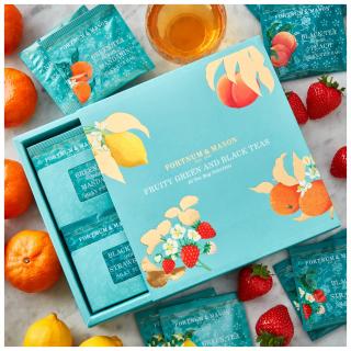 FORTNUM &amp; MASON dárková kolekce ochucených čajů (40 hedvábných sáčků)