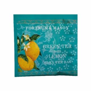 FORTNUM &amp; MASON zelený čaj S CITRÓNEM 1 hedvábná pyramida