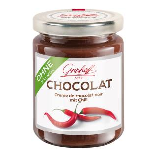GRASHOFF čokoládový krém tmavý s chilli 250g
