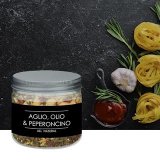 koření aglio olio &amp; peproncino 100g v dóze