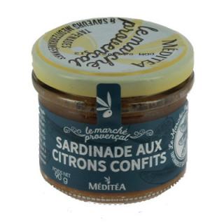 MEDITEA sardinky s konfitovaným citrónem 90g