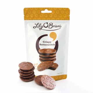 mléčná čokoláda s křupavým karamelem 110g od Lily O'Brien's