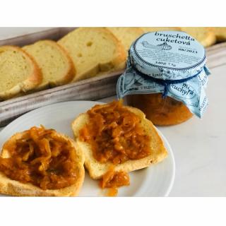 MODRÁ KUCHYNĚ bruschetta cuketová 340g