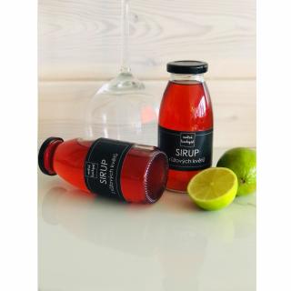 MODRÁ KUCHYNĚ sirup růžový 250ml