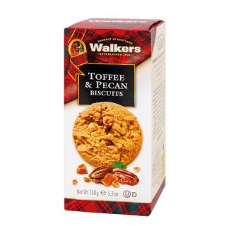sušenky s karamelem a pekanovými ořechy 150g od Walkers